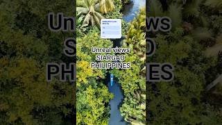 * Island Paradise from Above 🌴 * Unreal Views: Siargao, Philippines #siargao #philippines #shorts