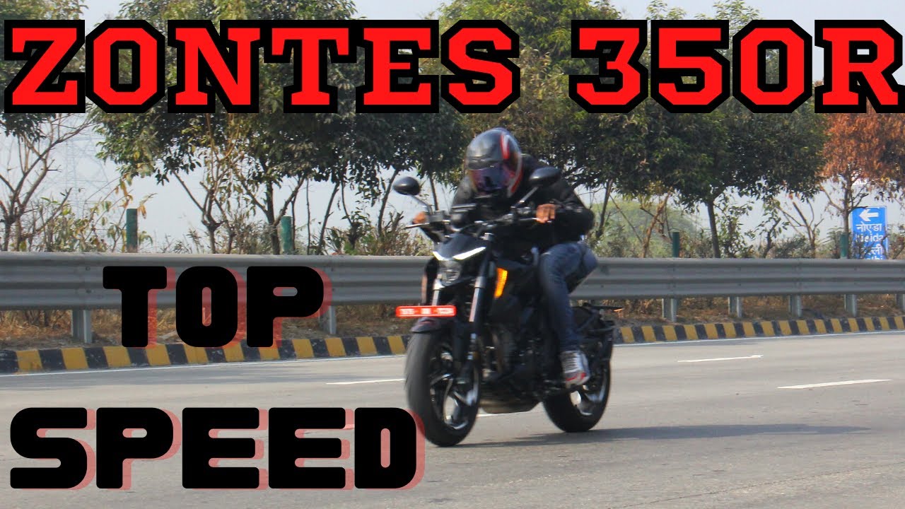 Zontes 350R Top Speed Full Throttle 🔥🔥