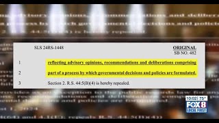 Citizen watchdogs decry chilling effects of potential changes to Louisiana public records law