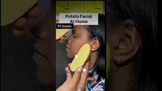 Bridal Potato Facial At Home|Get Fair &amp;Glowing Skin#viralvideo #homeremedy #skincare #facial #beauty