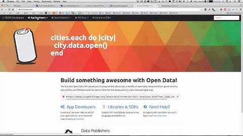 Finding APIs with Socrata – Developer Spotlight