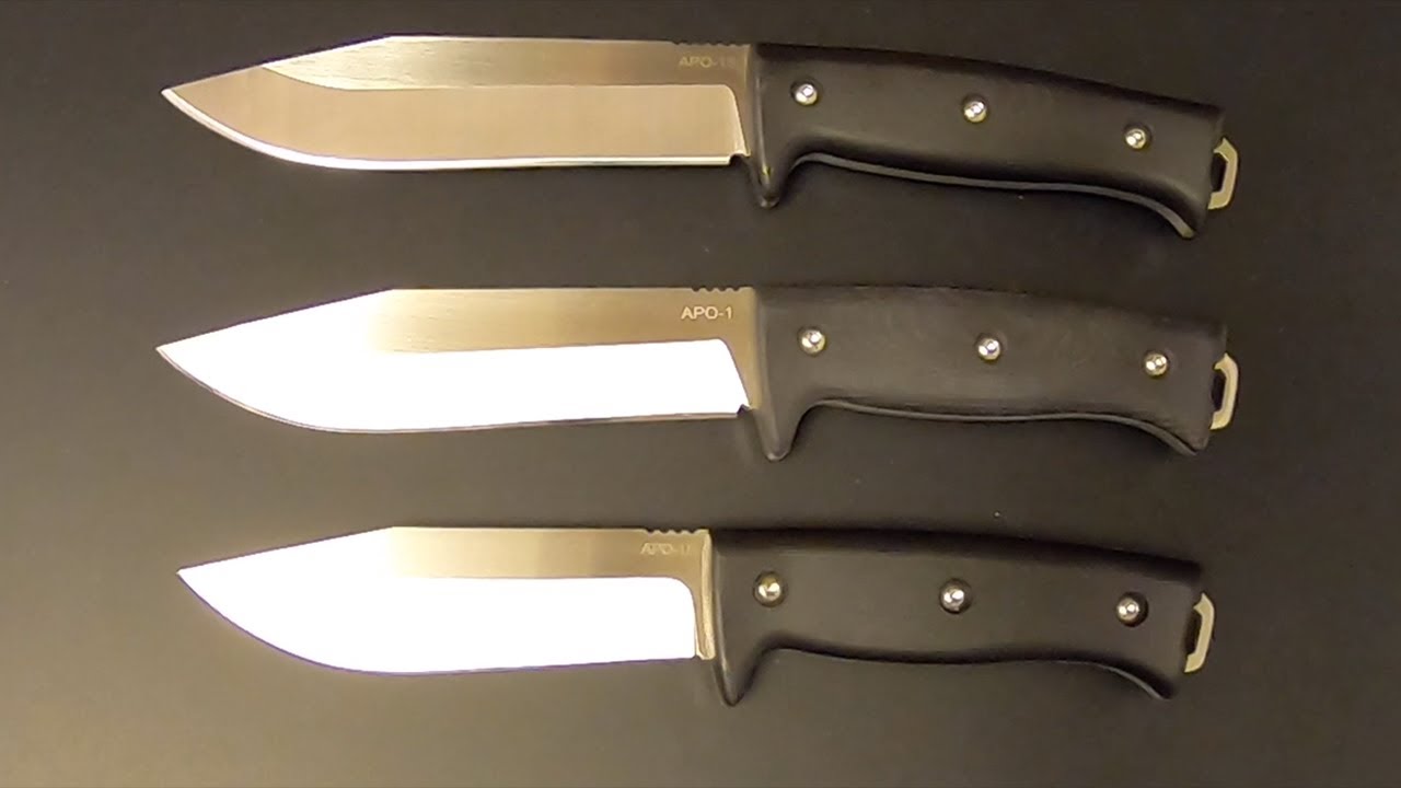 3 Bushcraft/Survival Knives YouTube