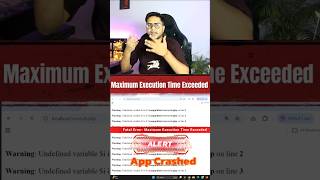 Fatal Error: Maximum Execution Time Exceeded in PHP | Infinity loop in PHP
