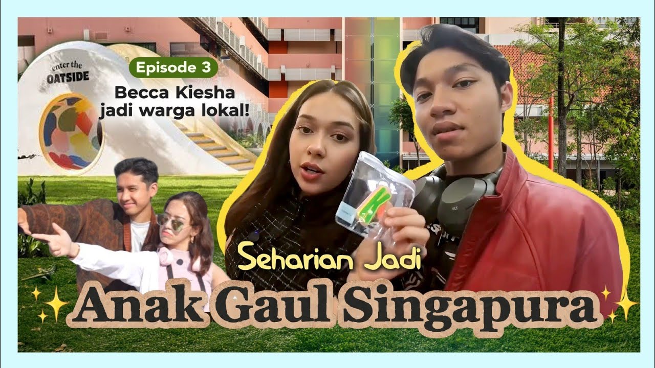SELAMA DI SINGAPORE HANA & ALLEN MAKIN ROMANTIS! KIESHA & REBECCA TERSENYUM DARI JAUH~