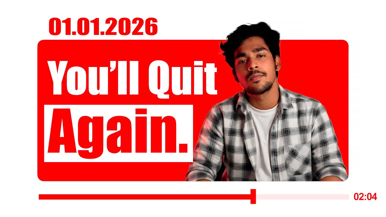 Before You Plan 2026, Watch This Once | FOR "GEN-Z" | 01/01/2026