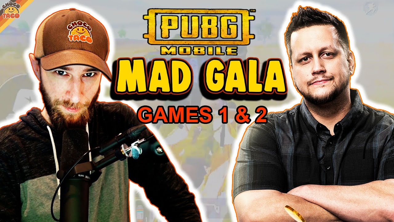 chocoTaco & Powerbang Eat Disgusting Jelly Beans in PUBG Mobile Mad Gala: Games 1 & 2