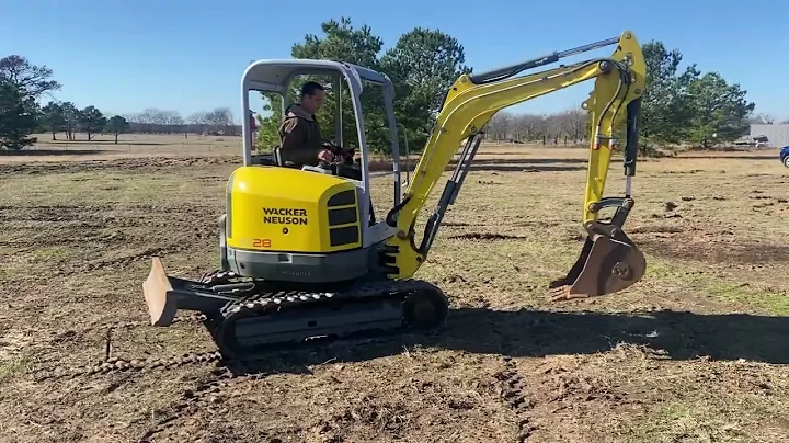 Lot 62 2019 Wacker Neuson EZ28 Mini Excavator