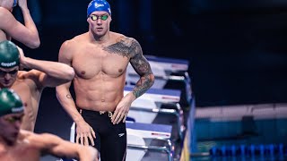 ISL 2020. Almost equal 50s from Caeleb Dressel allowed him to perform in 100 m Freestyle