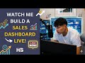 Google Sheets Live Work - Sales Dashboards