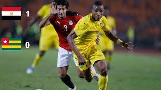 Egypte vs   Togo 1 0   2020 , ملخص مباراة مصر وتوغو 1  0