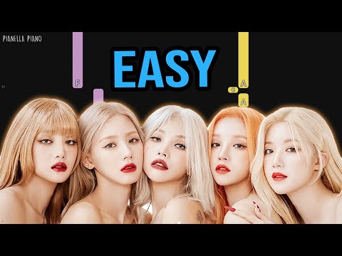 I-Dle - Nxde | Easy Piano Tutorial By Pianella Piano
