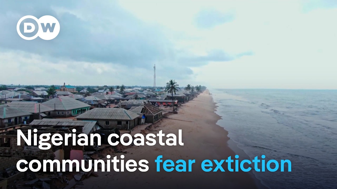 Nigeria: Coastal erosion threatens entire communities | DW News