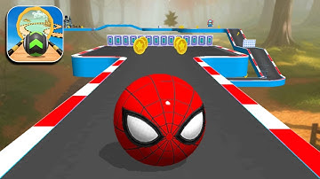 Sky Rolling Ball 3D Gameplay Speedrun iOS Android Level 312