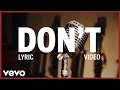 Elvis Presley, The Jordanaires - Don't (Official Lyric Video)