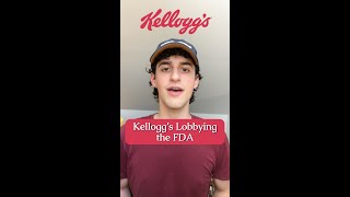 Kelllogg's Lobbying Against New FDA Health Food Labelling Law Mini Wheats Nutrition Label