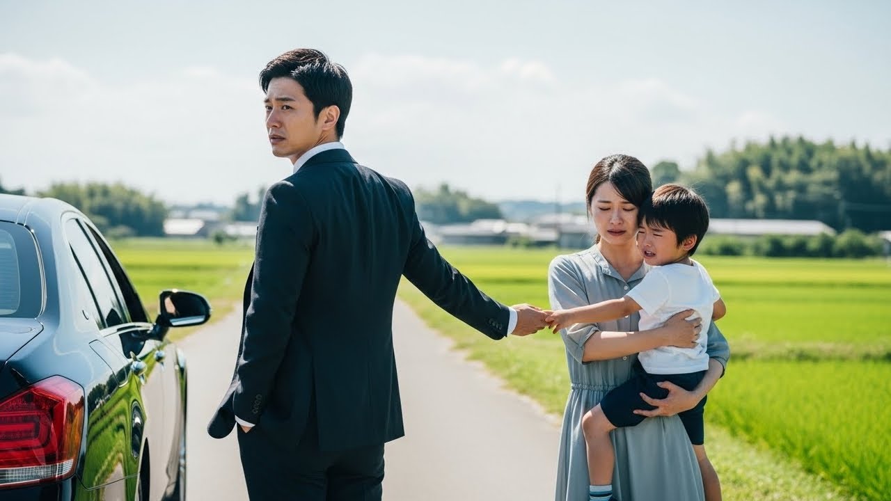 崖から落ちた会長を救った母子。約束の日に戻ると二人は消え…残された「凧の絵」に涙が止まらない。