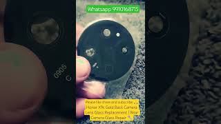 Honor X9c Gold Back Camera Lens Glass Replacement | Rear Camera Glass Repair 🔧 #usedsmartphone