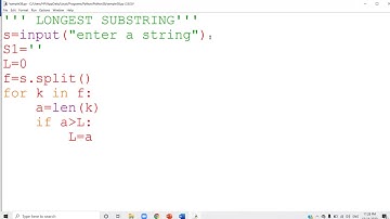 CS11   Chapter 06   Strings in Python   Video 09   String Program 4