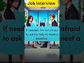 Job interview with Emily #emily #job #jobinterview #languagelearning #spokenenglish #ytshorts #yt