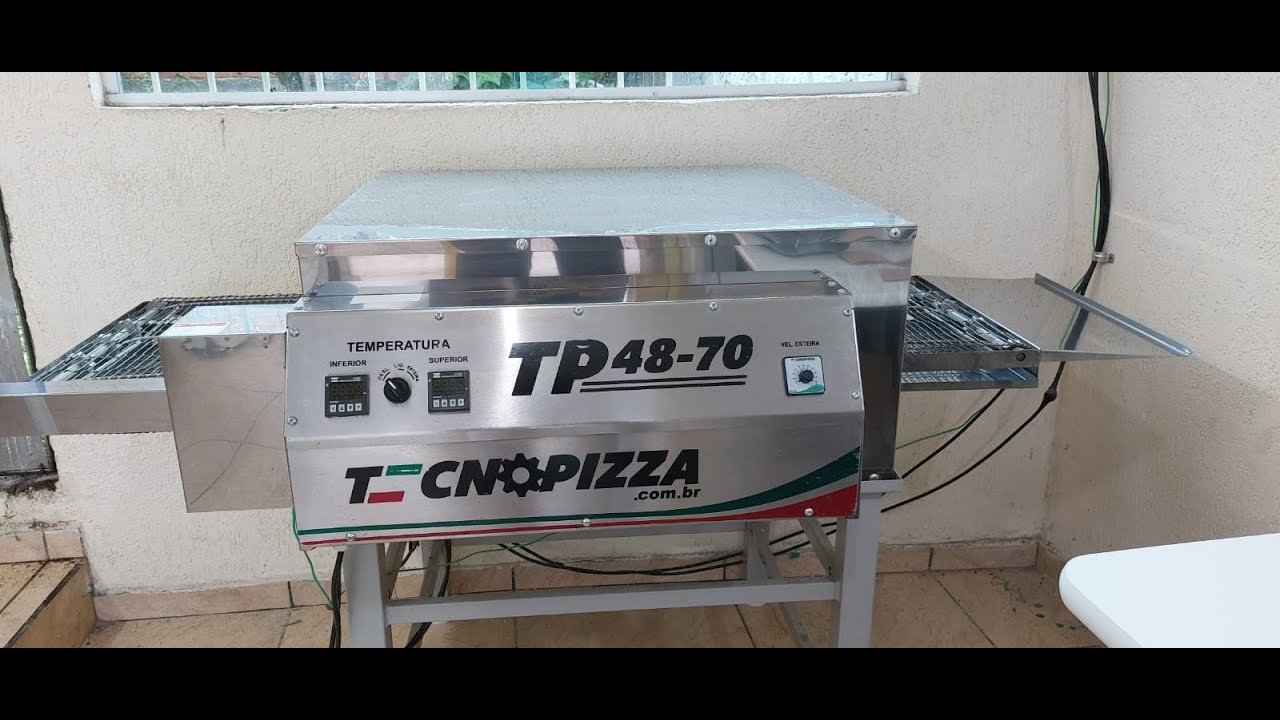 FORNO ESTEIRA TECNOPIZZA + RESPONDENDO COMENTÁRIOS | DELIVERY DE PIZZA EM CASA #43