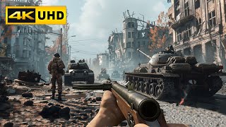 Collateral Damage | WWII Tank Mission | Realistic Graphics Gameplay [4K 60FPS UHD] Call of Duty