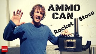 This is a video of my DIY ammo can stove. This mini homemade wood stove can burn wood without producing smoke thanks to its ...