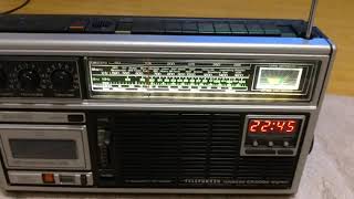Telefunken Bajazzo CR 6000 digital - brought back to life - short demo.