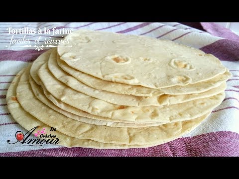 Vidéo: Comment Faire Des Tortillas à La Farine De Seigle