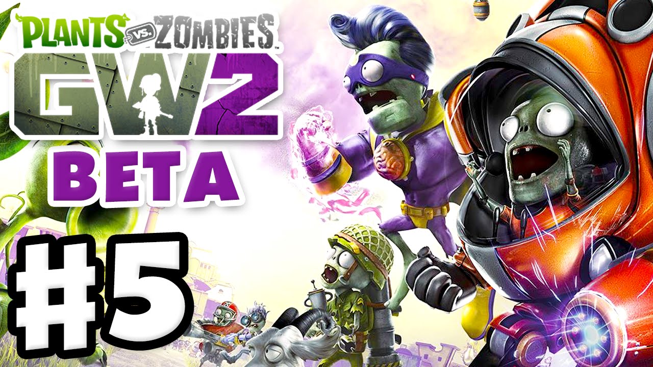 Plants vs. Zombies: Garden Warfare 2 Beta - Gameplay Part 5 - Flag of ...