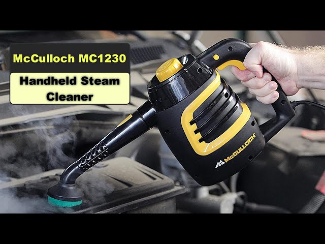 MC1230 Handheld Steam Cleaner - McCulloch Steam