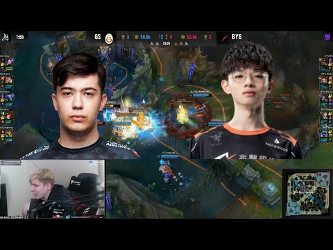 LS Is Impressed By Turkish Team GS - Worlds Play-ins GS vs BYG!