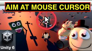 Unity 6 Beginner Tutorial 2026: Aim At Mouse Cursor 3D Game Development Tutorial screenshot 1