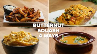 Butternut Squash 4 Ways