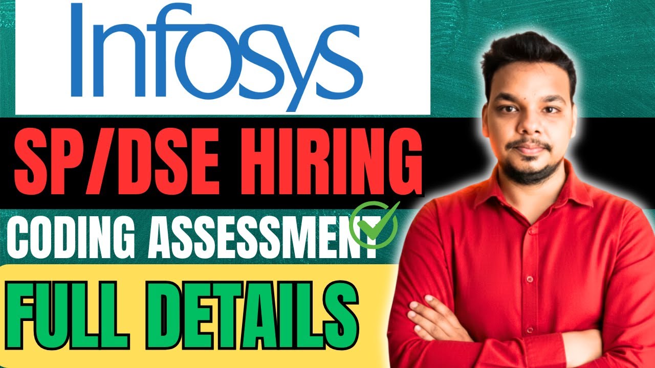 Infosys SP/DSE Hiring | Coding Assessment | Infosys Specialist Programmer | Interviews & Coding Exam