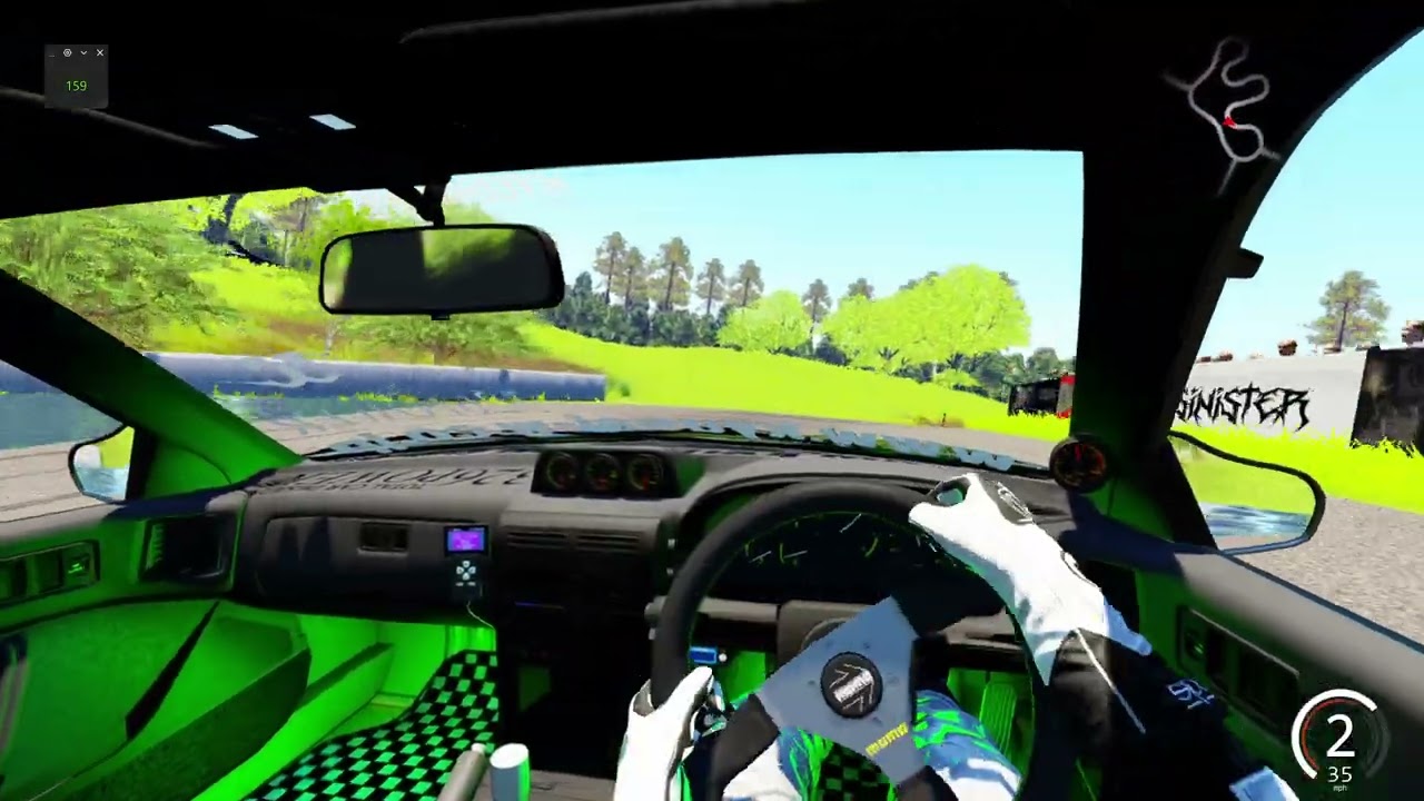 Raw Footage of My First Week Sim Drifting.