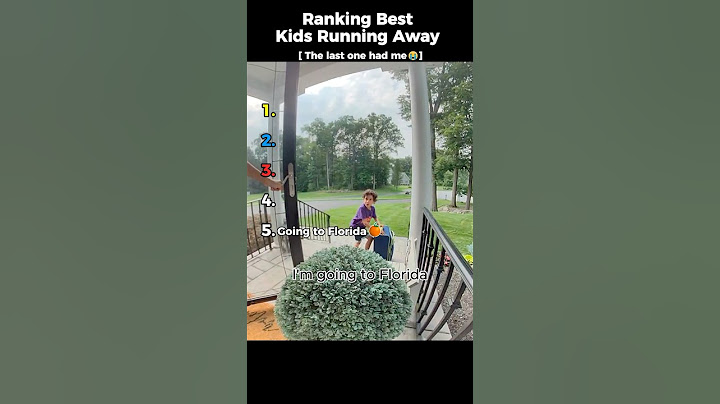 Funniest Kids Running Away From Home!🧳🤣