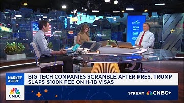 Tech companies scramble after Trump slaps $100,000 fee on H-1B visas