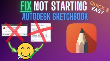 Autodesk SketchBook Not Starting How to Fix Launch Issues, Black Screen, Full Tutorial