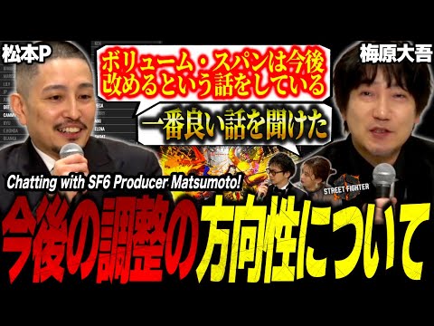 "Is Akuma gonna get buffed?" Daigo's first talk with SF6 producer Shuhei Matsumoto!【Daigo Umehara】