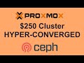 Le cluster proxmox  250 devient hyperconverg avec ceph ceph rados et rbd de base pour les vm proxmox