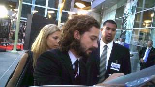 shia labeouf signing autographs at lawless premiere 8 22 12
