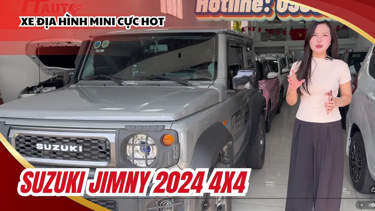 Suzuki Jimny 2024 thiết kế nhỏ gọn khả năng offroad thực thụ và chủ cũ đỡ lên hơn 100tr tiền đồ chơi