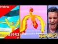 FIRST *LEGENDARY MOLTRES* RAID IN POKÉMON GO! WE CAUGHT OUR MOLTRES OMG IT'S LIT!