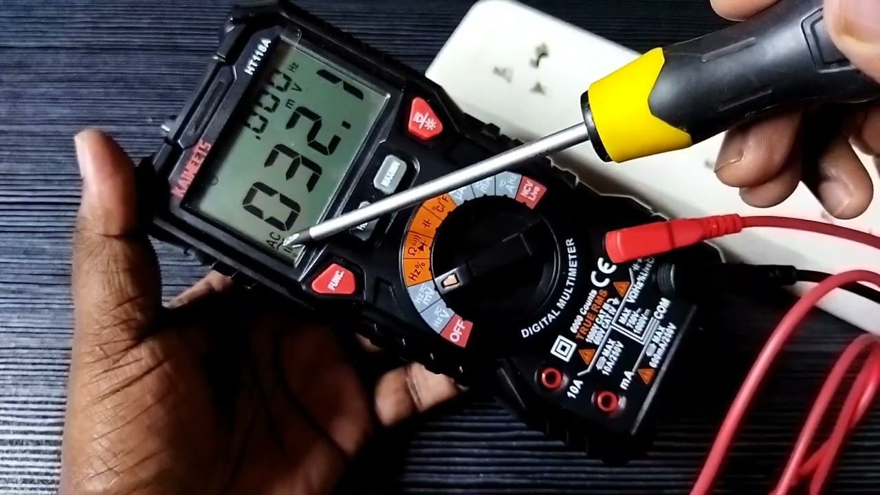 How to Check AC or DC Millivolts mV with a Digital Multimeter  KAIWEETS