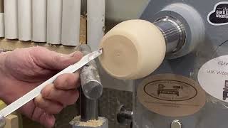 Woodturning can I turn a bowl as fast using only one carbide tool. No 3