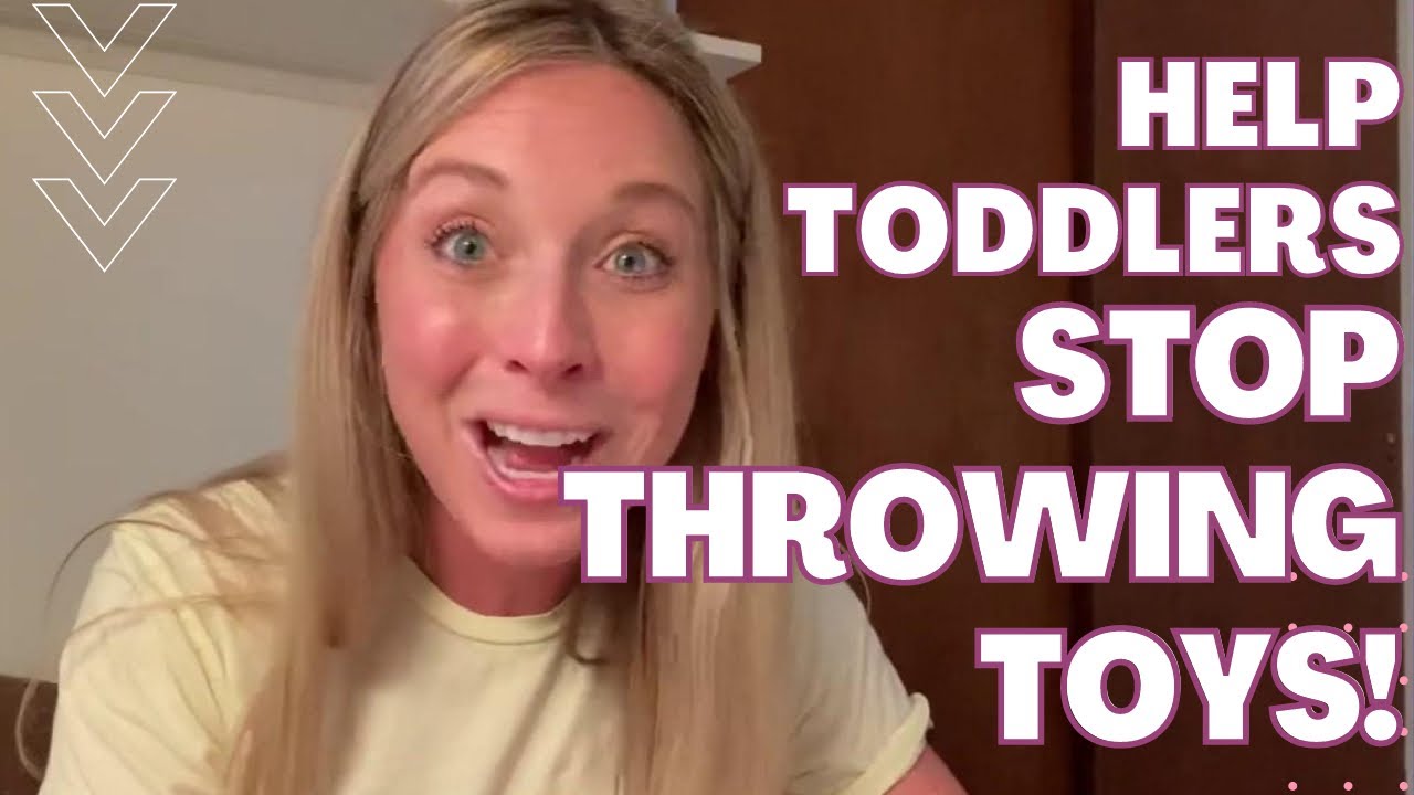 WHAT TO DO WHEN A TODDLER THROWS TOYS At Home Behavioral Therapy Tips