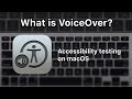 What is VoiceOver? How to Test for Accessibility on Mac