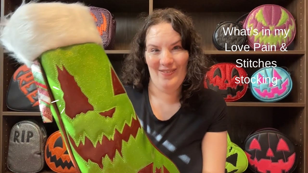 What’s in my Love Pain & Stitches stocking YouTube