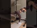 Cable kickbacks target upper glute shelf #fitness #gyat #glutesworkout
