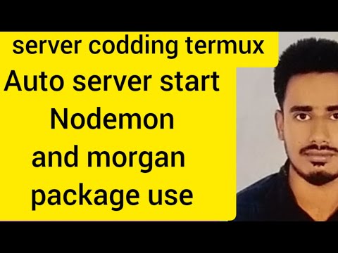 How to use mongodb in termux || nodemon || morgan package use || bangla tutorial 2023